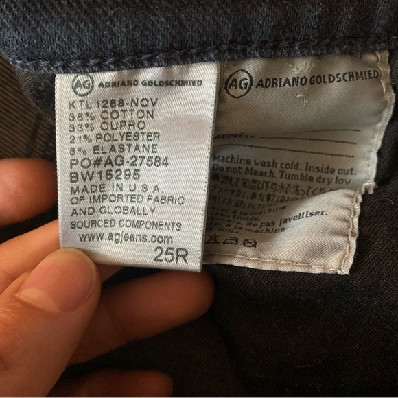 Adriano Goldschmied size 25R dark wash low rise the leggings super skinny luxe - Picture 9 of 10